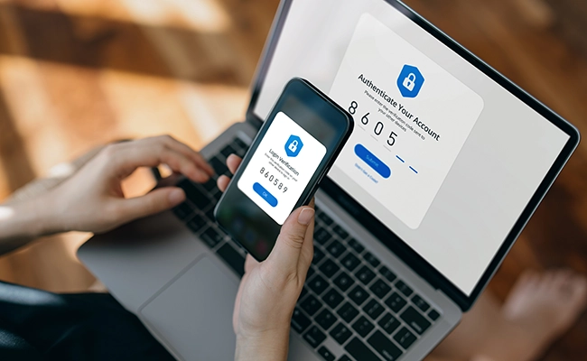 2 factor authentication for security